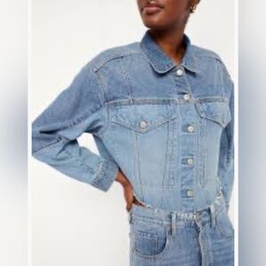NWOT Old Navy Classic Blue Jean Jacket